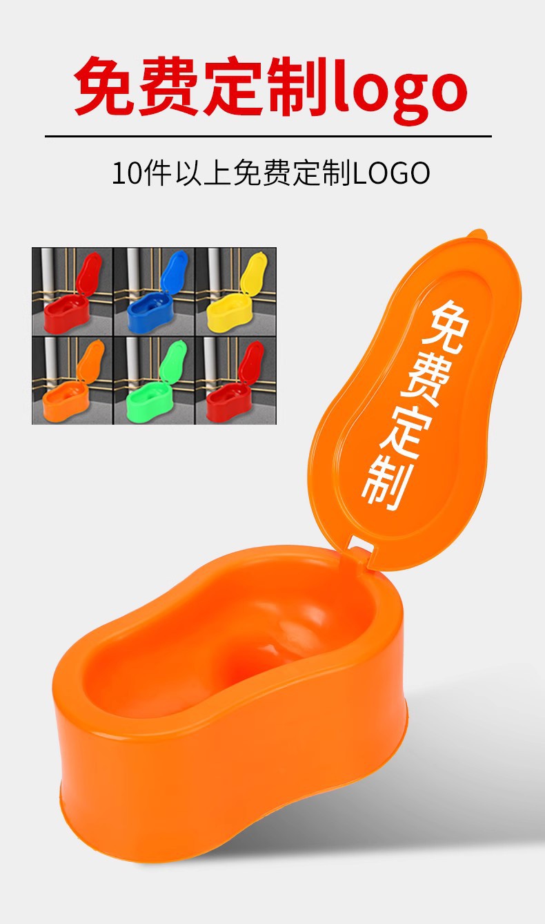 Temporary plastic toilet, squat toilet, simple toilet, plastic sitting toilet, temporary large squat toilet for construction site Specification drawing