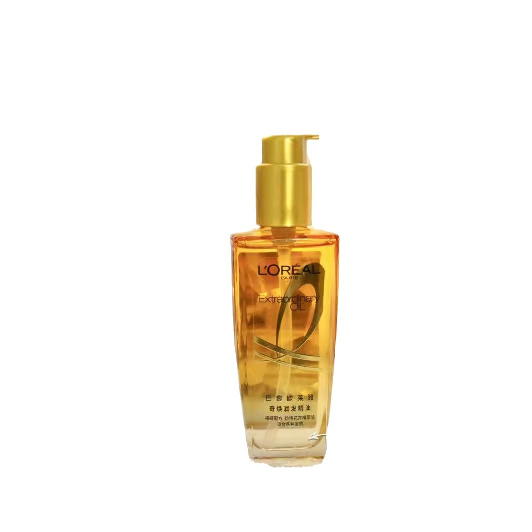 L'Oreal Qihuan Hair Oil 100ml para el cabello y el cabello de las mujeres, cuidado del cabello rizado, acondicionador suave, mejora el frizz y la sequedad