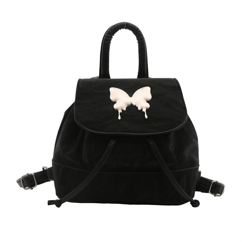 Mochila de diseño nicho bolso de damas 2024 nueva moda ocio estilo universitario mochila de moda