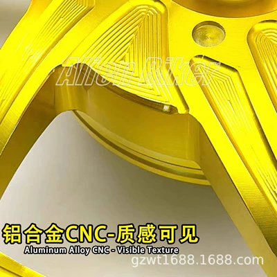 Motorcycle wheel hub, new aluminum alloy CNC front