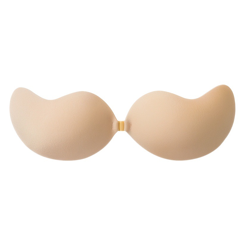 Pegatinas en el pecho de las mujeres de verano Delgado pecho grande y pequeño empuja hacia arriba el pecho soporte mamario pegatinas Correa vestido de novia anti-Bump sujetador de silicona invisible