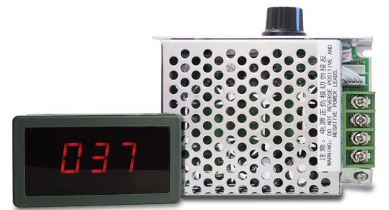 数显调速器 PWM直流电机调速器 大功率控制器12V24V36V48V80V 30A