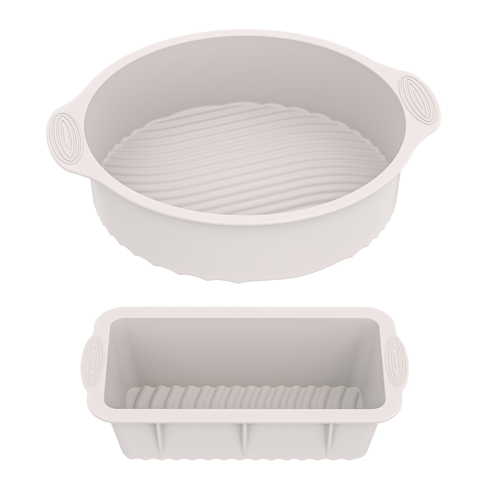 Grado alimenticio silicona aire freidora placa de horno horneado herramienta aplicable molde de tostada de pastel resistente a alta temperatura