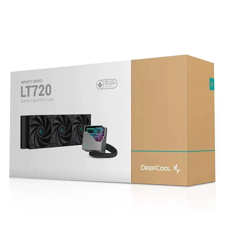 Kyushu Fengshen LT720/240 Ice Cube 360 White Hedivatt 12CM Fan PWM Smart Temperature Control ARGB
