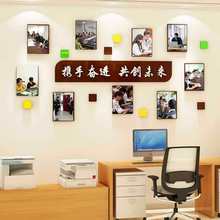 批發員工風采展示照片牆團隊形象牆公司企業勵志文化牆辦公室牆面