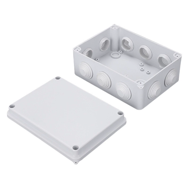 Abs пластиковый водонепроницаемый клеммный блок для разделения коробки для контроля источника питания перегрузки коробки водонепроницаемый распределительная коробка для производителей