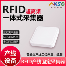 RFID工业读写器超高频标签采集器产线固定式一体机读卡器产线追溯
