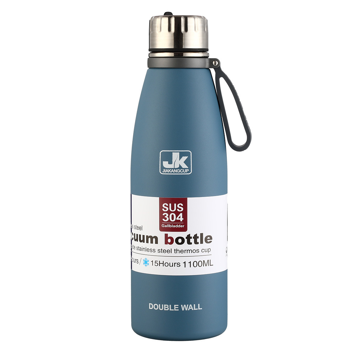 Botella de cola transfronteriza de venta caliente 304 taza de acero inoxidable de alta capacidad deportiva al aire libre hervidor de agua de oficina en el hogar regalo