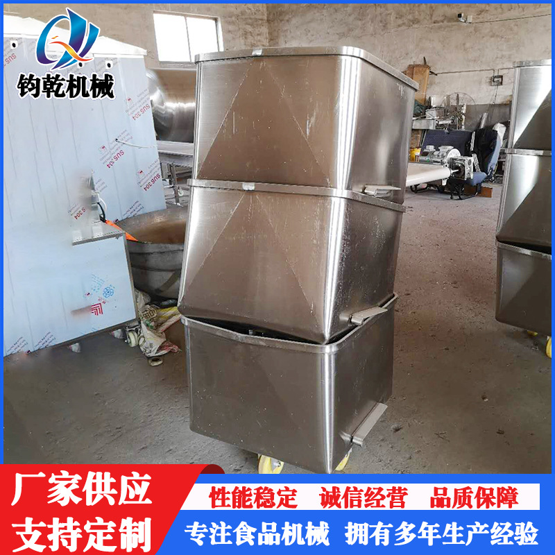 食品厂车间手推小料车 商用不锈钢小料车 养殖厂不锈钢小料车