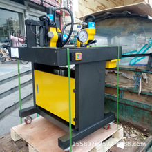 操作简单方便三合一型液压母排加工机冲孔切断折弯加工机