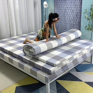 ∈Sponge Mattress 1.51.8m Student Single and Double Dormitory 0.9m Soft Cushion Thickeneded Sponge Mat Foldableable Bed