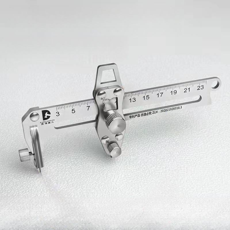 蜂窝板神器活动板房开孔集成板吊顶圆规圆孔石膏开献学铝扣板手动