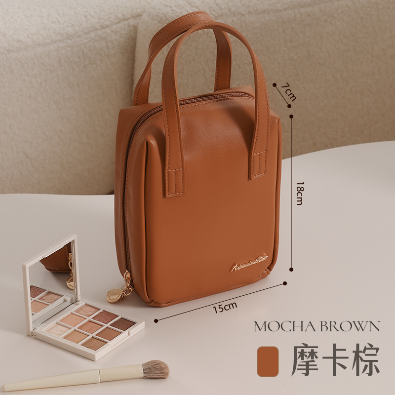 Bolsa de maquillaje para mujeres 2023 nueva bolsa portátil de gran capacidad para productos de cuidado de la piel bolsa de maquillaje cepillo de viaje bolsa de lavado portátil