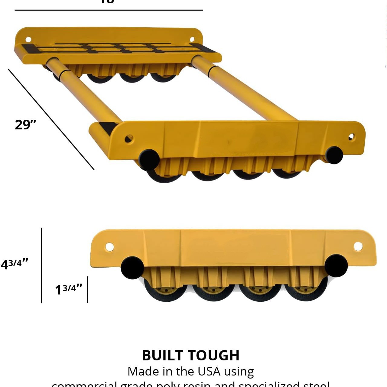 Carro H-Daixin Carro de transporte todo terreno Carro de equipo pesado