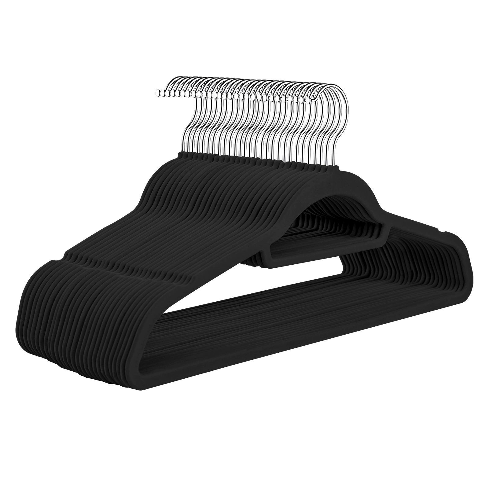Плюшевый не-slip держатель для одежды, 45 см, розово-золотой swivel крючок