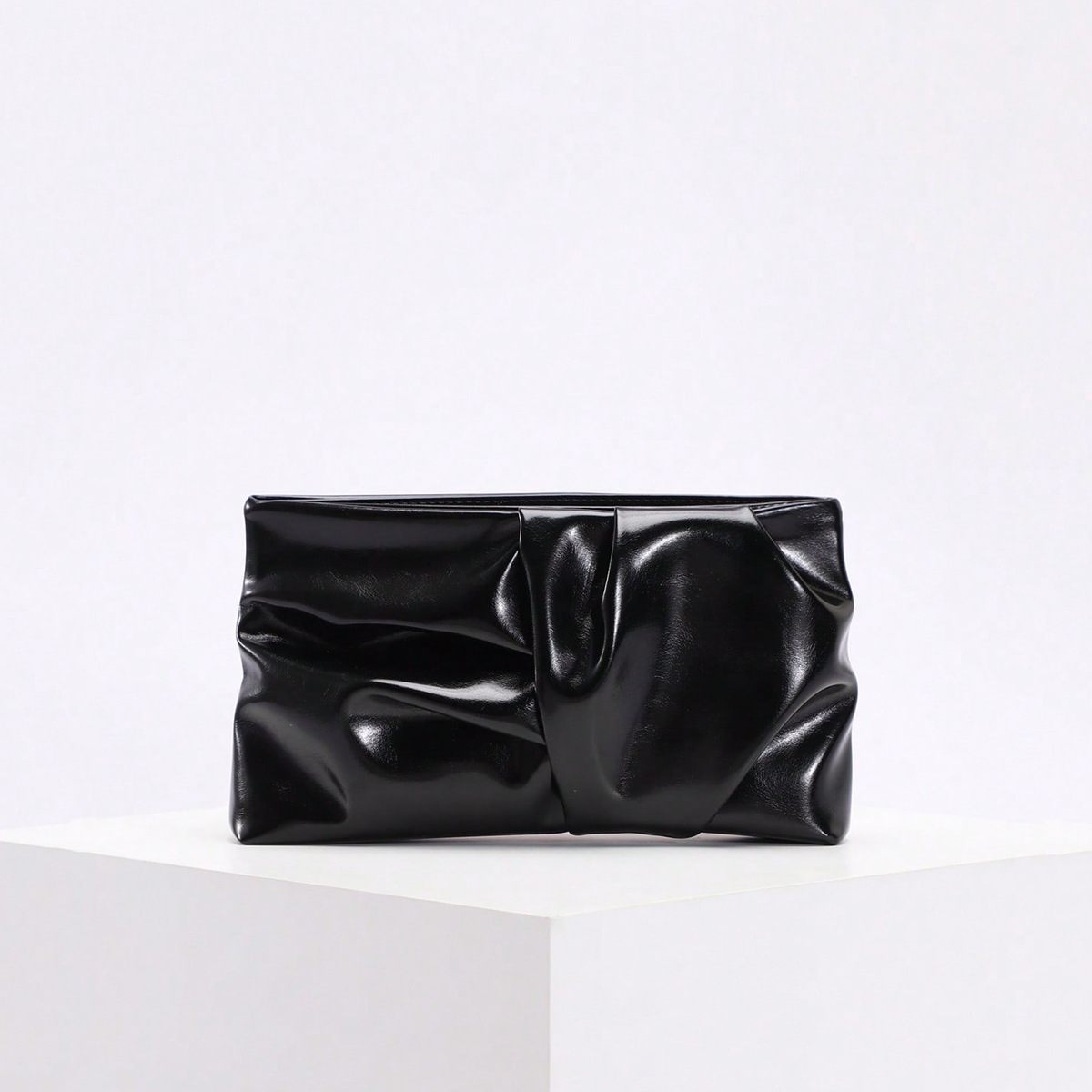 Cross-Border Luxury Minimalist Clutch Bag - Trendy Niche Pleated Cloud Bag Fashion Women's Evening Bag - Thumbnail 8