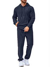 E 35806 Men's Hooded Sweatsuit ��ʿ������װ ŷ���羳����ѷ��