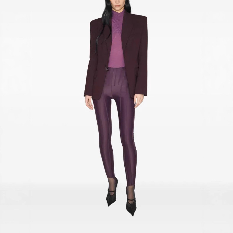 Shenzhen Nanyou Slim-Fit Fishbone Support High-Waisted Stirrup Pants 2025 Autumn and Winter Drapey Versatile Outerwear Leggings Shenzhen Nanyou Slim-Fit Fishbone Support High-Waisted Stirrup Pants 2025 Autumn and Winter Drapey Versatile Outerwear Leggings