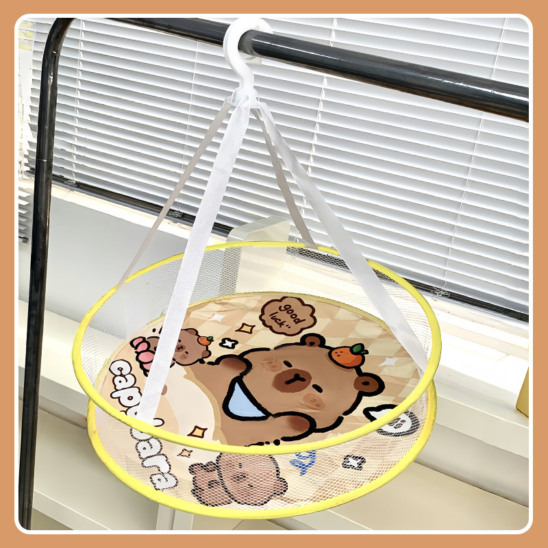 折りたたみ物干しネット物干し靴下神器物干しカーディガン平たいネットポケット家庭用セーター用物干しネット|undefined