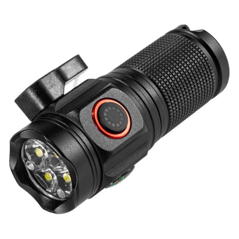 Mini linterna transfronteriza cortador de cinturón de seguridad al aire libre linterna de emergencia linterna de carga rápida image 1