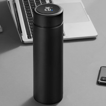 不锈钢保温杯智能温显水杯男女士茶水分离高颜值水杯