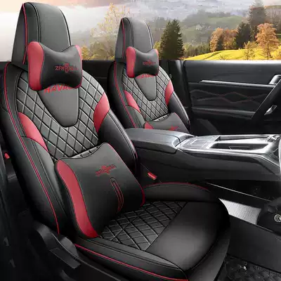 Seasons Modified Interior Car Supplies — Modelə uyğun (Original) oturacaq örtükləri - lafite-red-full-leather-deluxe-edition-note-model-year-all-rear-seats-included