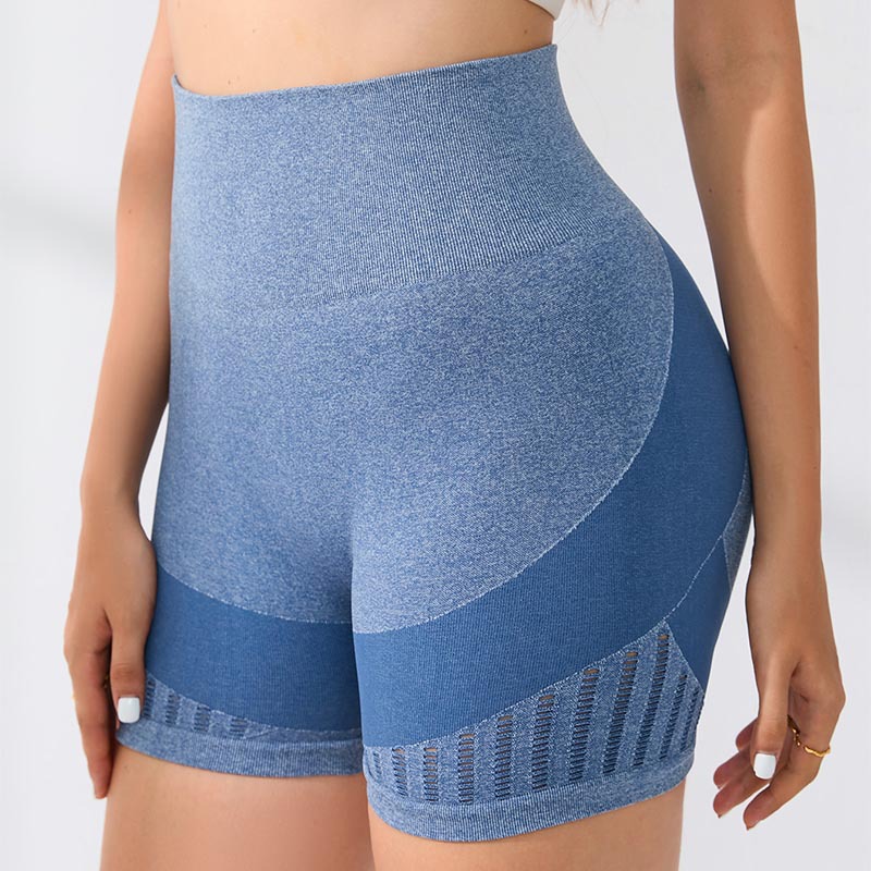 Corrida transfronteriza desnuda sensación de secado rápido pantalones deportivos ajustados pantalones cortos de cintura alta pantalones cortos de mujer de verano