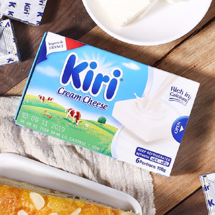 French kiri cream cheese Kiri cream cheese original 200g household cheesecake baking ingredients