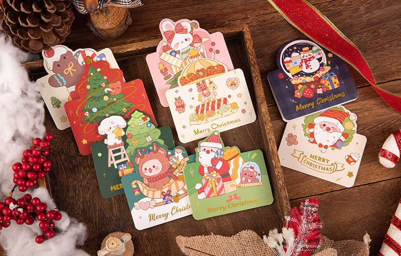 Cute Christmas Bronzing Gift Card display picture 8