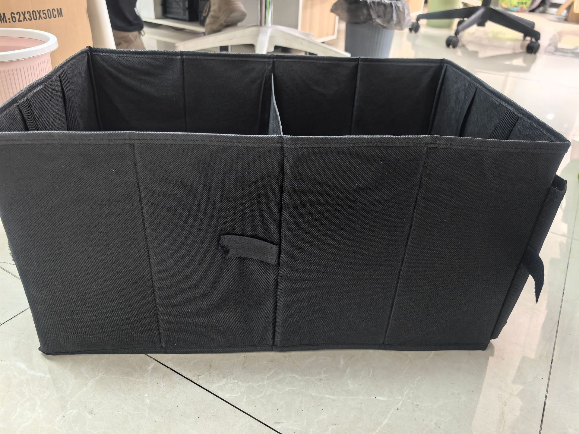 Large-Capacity Foldable Car Trunk Storage Box, Car Storage Box, Storage Container for In-Car Supplies, Trunk Storage