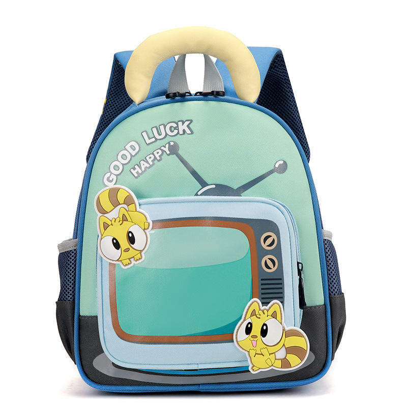 Mochila transfronteriza para niños de jardín de infantes, mochila transpirable para niñas de gran capacidad, mochila para niños de clase media y grande.