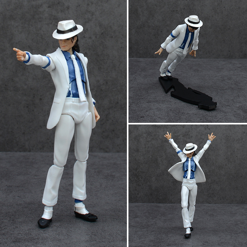Shf Michael Jackson Figure: Crime Master Suit Moonwalk Action Figure
