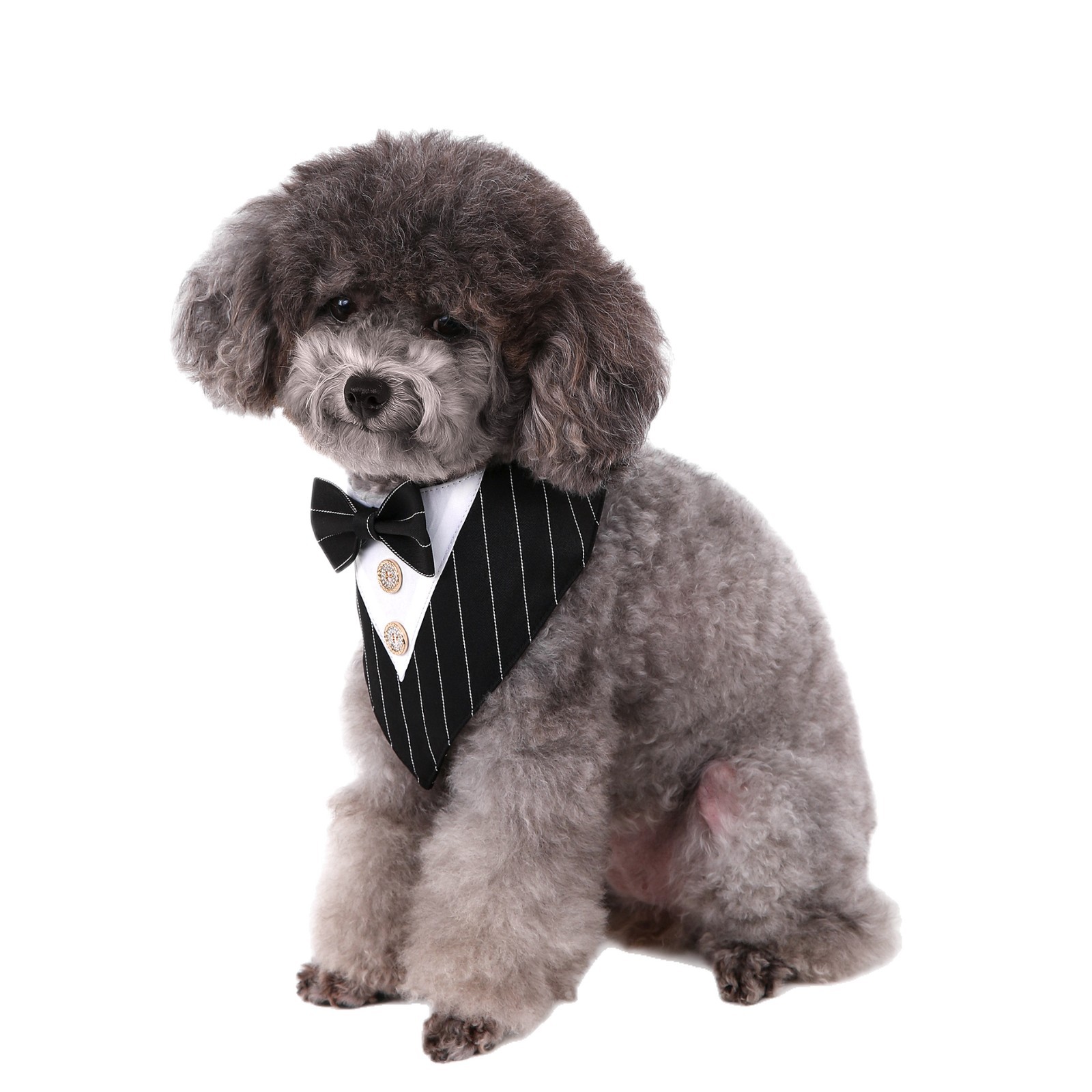 Navidad Año Nuevo Spot transfronterizo boda británica trajes toallas para mascotas bufandas perros velcro toallas para mascotas triángulos