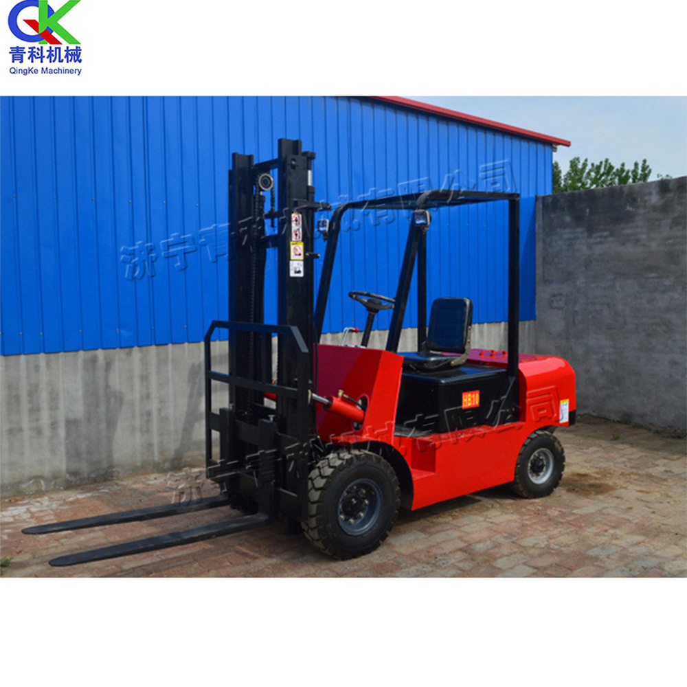 小型座驾式电动式叉车 物流货运站装卸货叉 2吨3米升高运输车