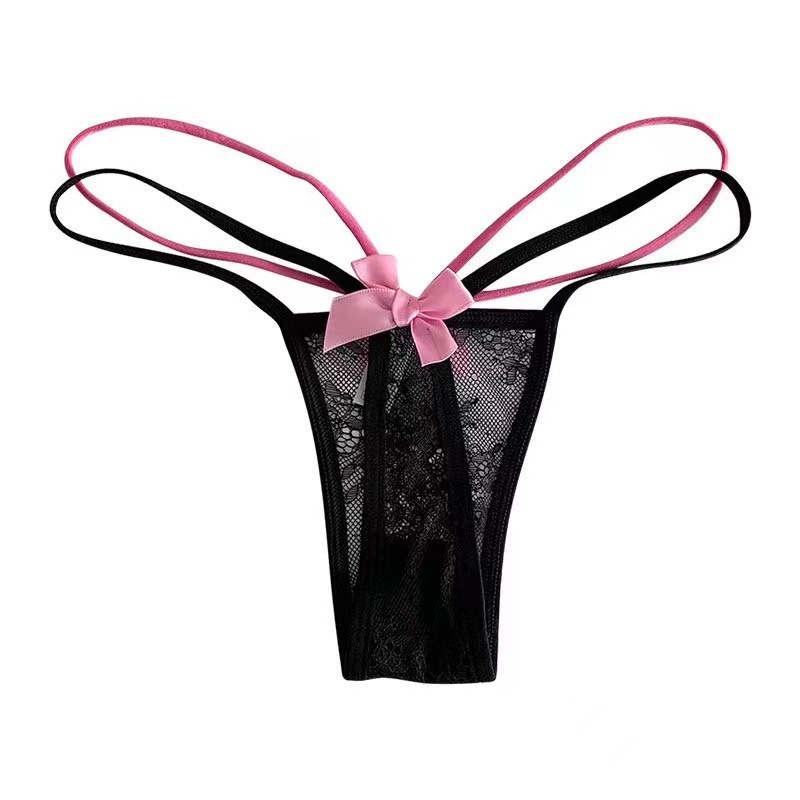 Barbie en el mundo * chicas calientes puro deseo ropa interior de encaje sexy entrepierna de algodón de mujer tanga cruzada pantalón sexy