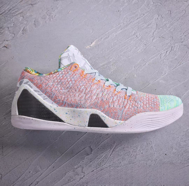 科比9代篮球男鞋KOBE9LOW纯白气垫球鞋高帮10彩虹鸳鸯低帮实战复|undefined
