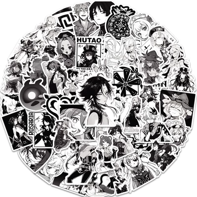 50 new black and Body sticker - kl51-660