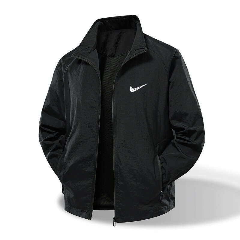 2026 Spring and Autumn New Workwear Zipper Jacket Stretch Waterproof Outdoor Jacket Stand Collar Nylon Jacket 2026 Spring and Autumn New Workwear Zipper Jacket Stretch Waterproof Outdoor Jacket Stand Collar Nylon Jacket