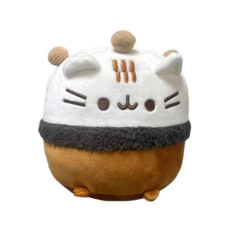 Ice Cream Cake Cat Plush Toy Fat Pusheen Cat Doll Cat Stuffed Toy Gift Mini