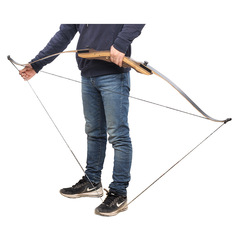 Bowstring for traditional hunting composite bow, easily replaceable string for cross-border trade