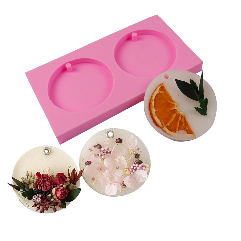 Bricolaje molde de silicona aromaterapia yeso jabón hecho a mano hoja de cera aromaterapia lista molde epoxi utensilios para hornear fabricante