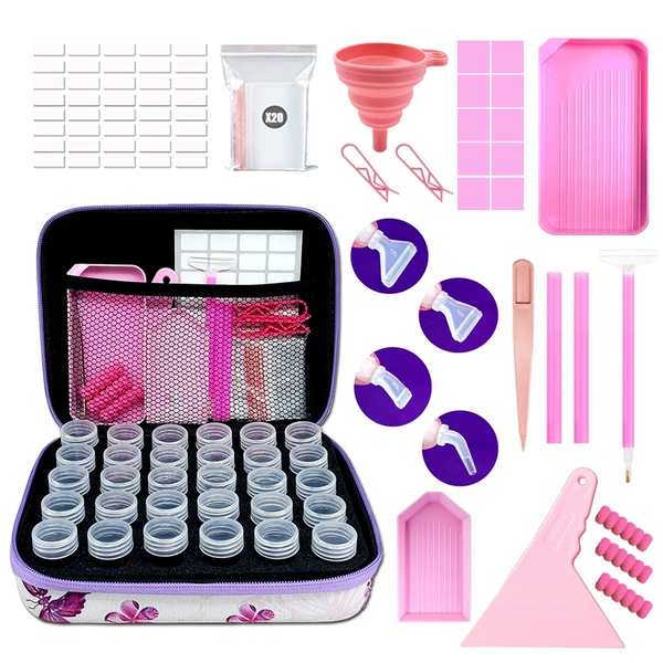 30 round bottle pink butterfly packages