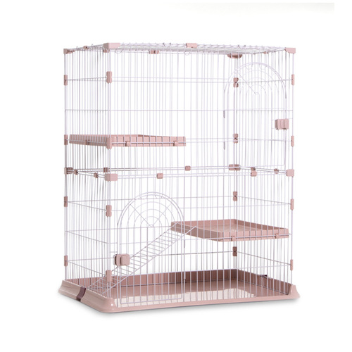 Cat Cage Villa Home Cat Cage Indoor Cat House Pet Cat Kennel Easy to Clean Double Layer Triple Layer