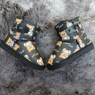���l3352��ͯѩ��ѥС��Ƥ���ˮ��Ь�ӽq�Ӻ����ţ��״�aͯЬ