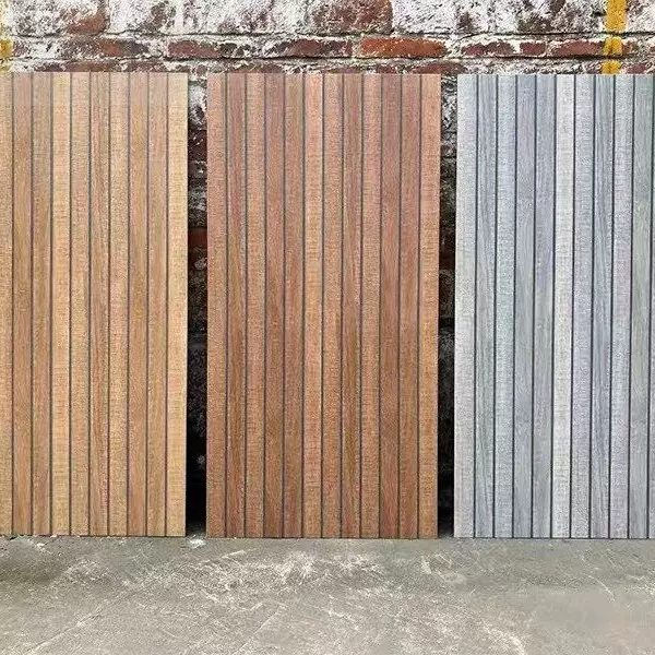 户外木纹地砖600x1200阳台露台瓷砖室外庭院防滑仿实木地板砖