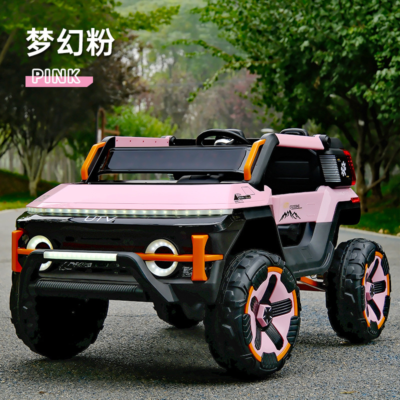 Estándar rosa/batería 12v7/motor 390 con tracción en las cuatro ruedas