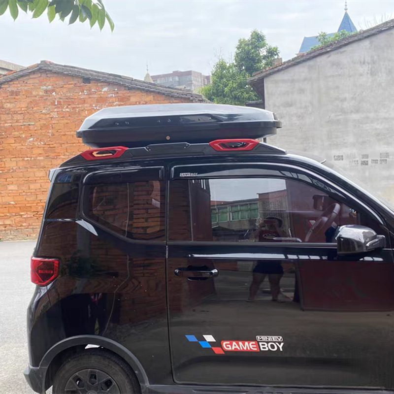 Suitable for Wuling Hongguang mini roof luggage box, third-generation macaron luggage rack, small SUV roof luggage box
