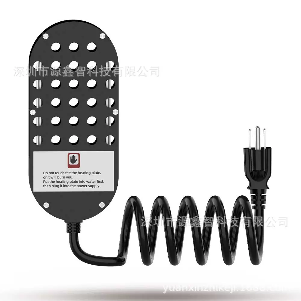 小型美规鸟浴融冰器恒温控制池塘除冰器可干烧宠物动物饮水加热器