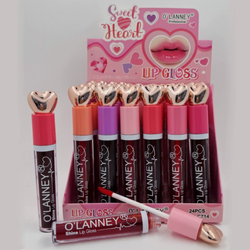 (Cross-border trading), nutritious lip gloss, white cartoon lipstick, mirror effect, long-term effect, intense hydration