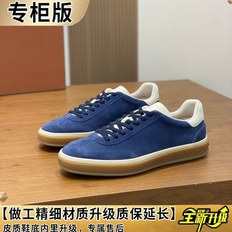 男板鞋简约小白鞋反绒皮复古德训鞋低帮系带硫化底潮鞋休闲单鞋|undefined